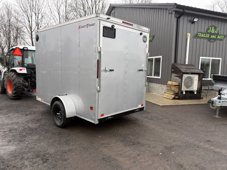New 2026 Wells Cargo 6x10 7' Interior Height Fasttrac Deluxe with Rear Ramp Door Cargo / Enclosed Trailer