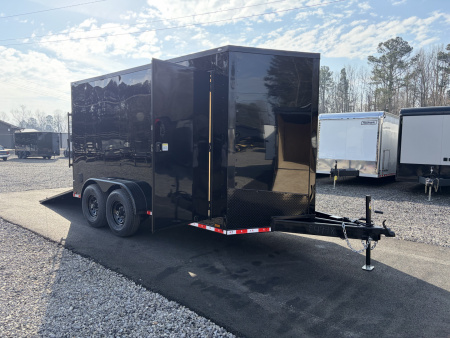 New 2026 Spartan 7X14 Enclosed Trailer, Pro-Series, 14K GVWR Big Package, 12" On Center Frame