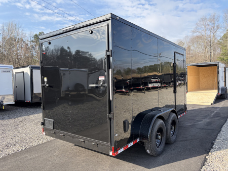 New 2026 Spartan 7X14 Enclosed Trailer, Pro-Series, 14K GVWR Big Package, 12" On Center Frame