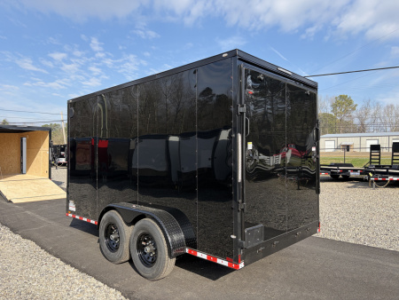 New 2026 Spartan 7X14 Enclosed Trailer, Pro-Series, 14K GVWR Big Package, 12" On Center Frame