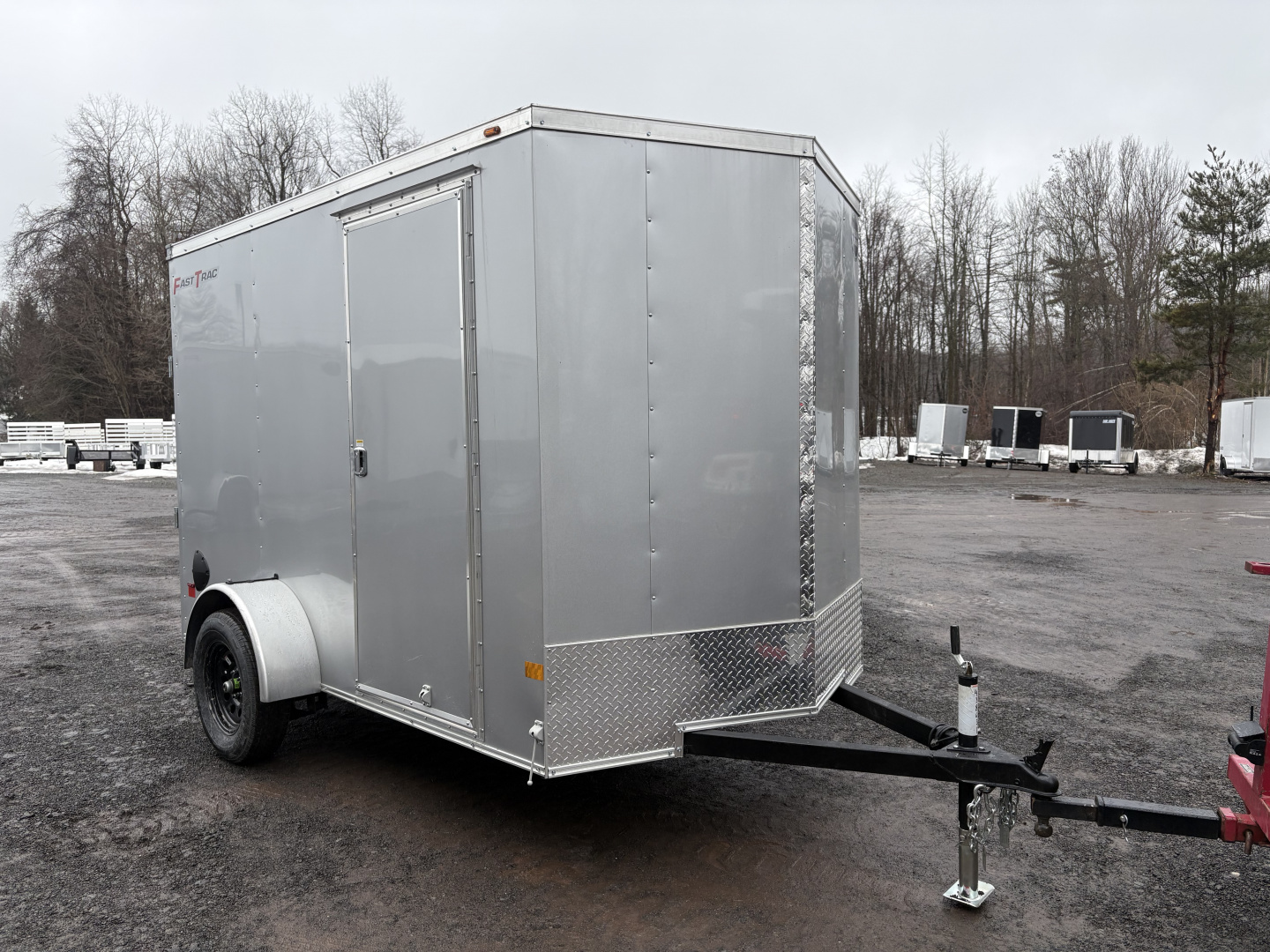 New 2026 6x10 6'6" Interior Wells Cargo Cargo / Enclosed Trailer with Ramp Door