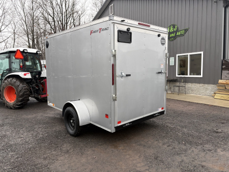 New 2026 6x10 6'6" Interior Wells Cargo Cargo / Enclosed Trailer with Ramp Door