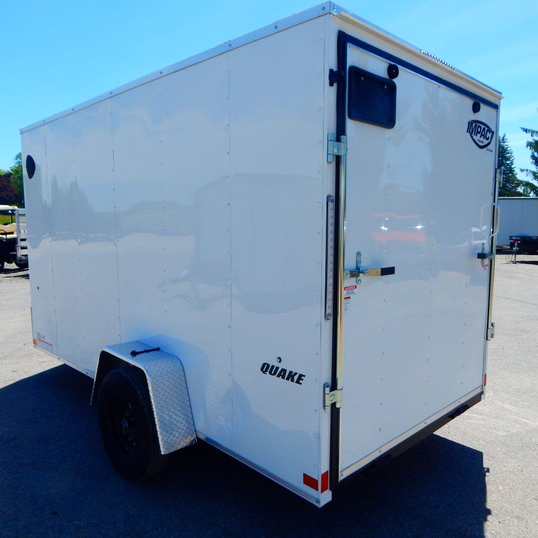 New 2026 Impact Trailers 6x12 3k Quake Cargo / Enclosed Trailer