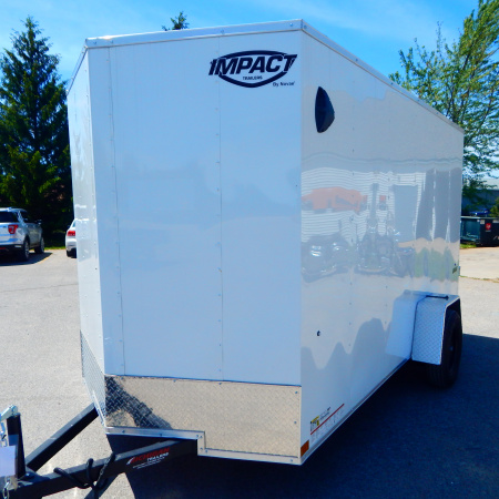 New 2026 Impact Trailers 6x12 3k Quake Cargo / Enclosed Trailer