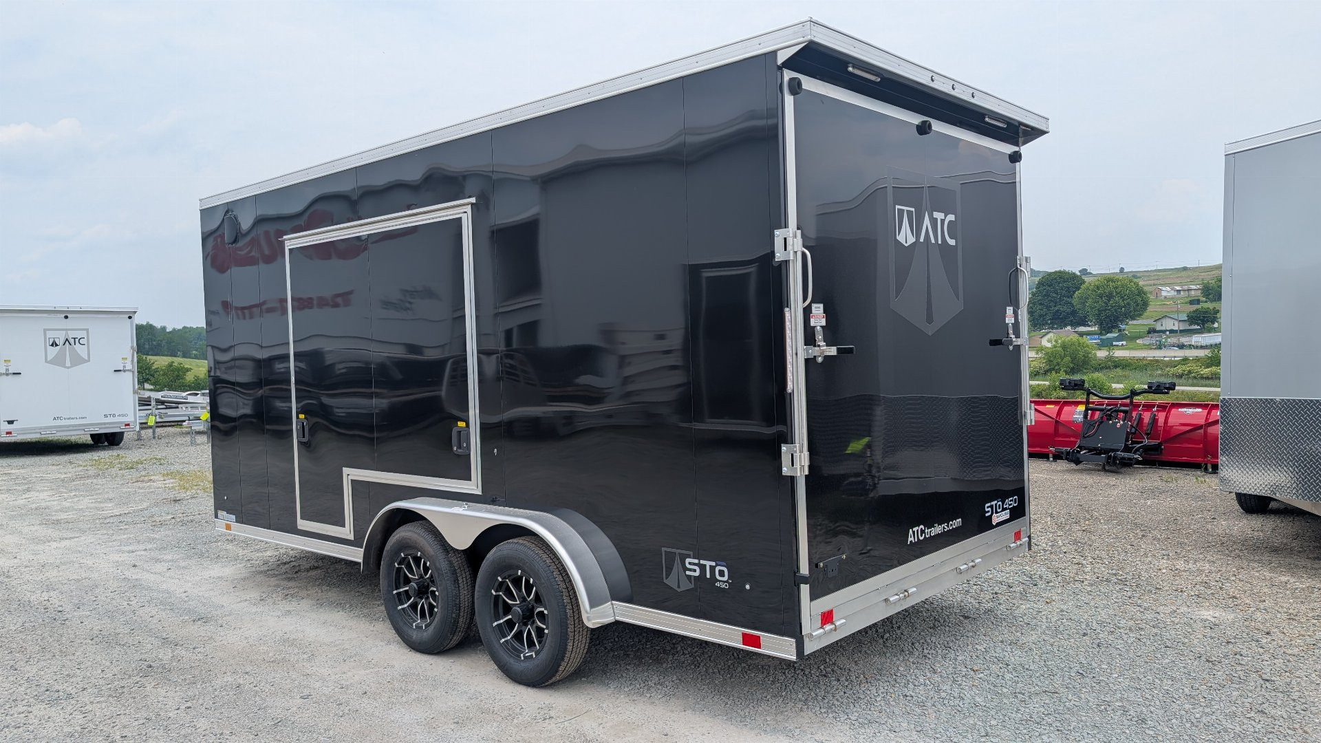 New 2026 ATC 7.5 x 16 "STo450" Life Trac Aluminum Enclosed Cargo Trailer W/ UED