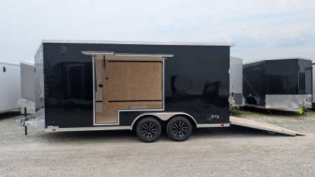 New 2026 ATC 7.5 x 16 "STo450" Life Trac Aluminum Enclosed Cargo Trailer W/ UED