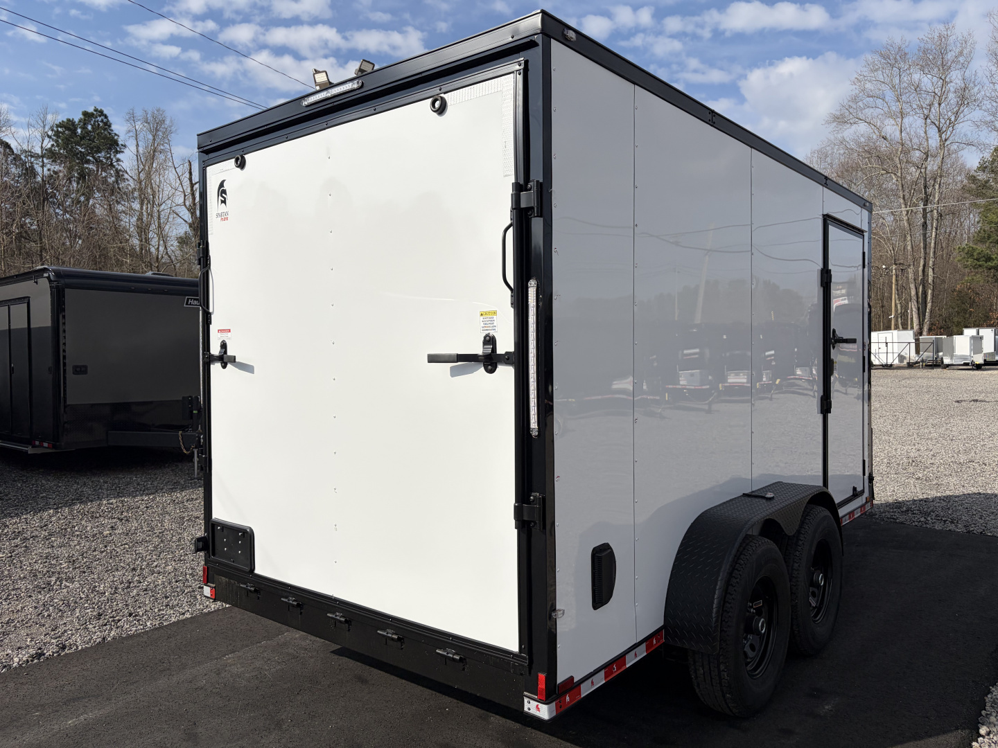 New 2026 Spartan 7X14 Enclosed Trailer, Pro-Series, 14K GVWR Big Package, 12" On Center Frame