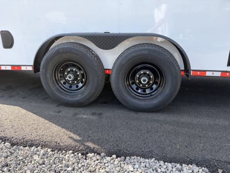 New 2026 Spartan 7X14 Enclosed Trailer, Pro-Series, 14K GVWR Big Package, 12" On Center Frame