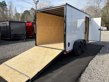 New 2026 Spartan 7X14 Enclosed Trailer, Pro-Series, 14K GVWR Big Package, 12" On Center Frame