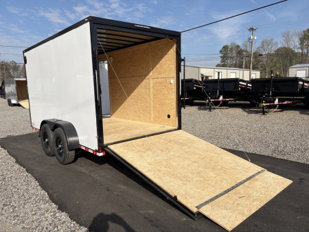 New 2026 Spartan 7X14 Enclosed Trailer, Pro-Series, 14K GVWR Big Package, 12" On Center Frame