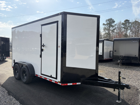 New 2026 Spartan 7X14 Enclosed Trailer, Pro-Series, 14K GVWR Big Package, 12  On Center Frame