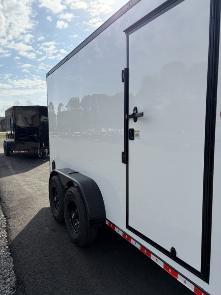 New 2026 Spartan 7X14 Enclosed Trailer, Pro-Series, 14K GVWR Big Package, 12" On Center Frame