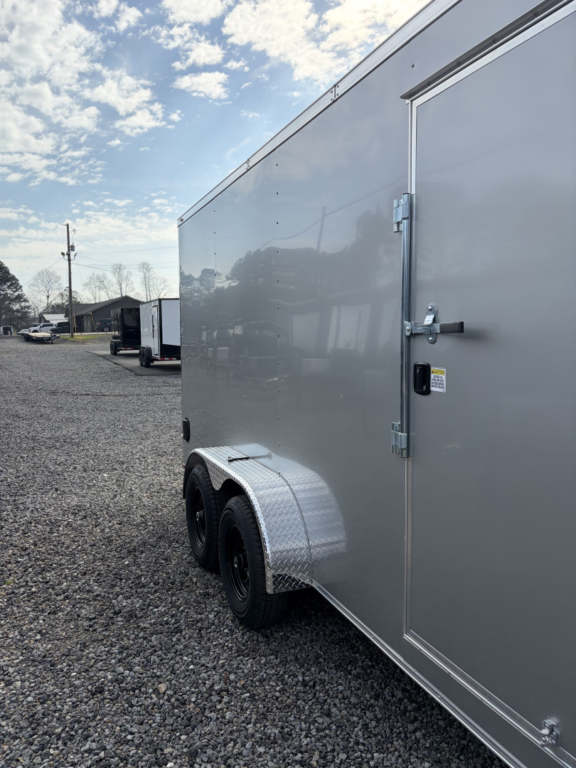 New 2026 Spartan 7X16 Enclosed Trailer, 10K GVWR, Pro Series, PolyCor, StableDeck, 7' Interior
