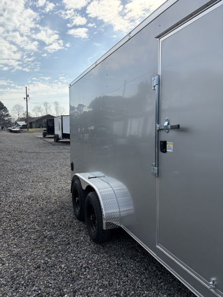 New 2026 Spartan 7X16 Enclosed Trailer, 10K GVWR, Pro Series, PolyCor, StableDeck, 7' Interior