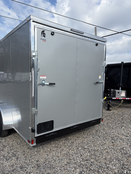 New 2026 Spartan 7X16 Enclosed Trailer, 10K GVWR, Pro Series, PolyCor, StableDeck, 7' Interior