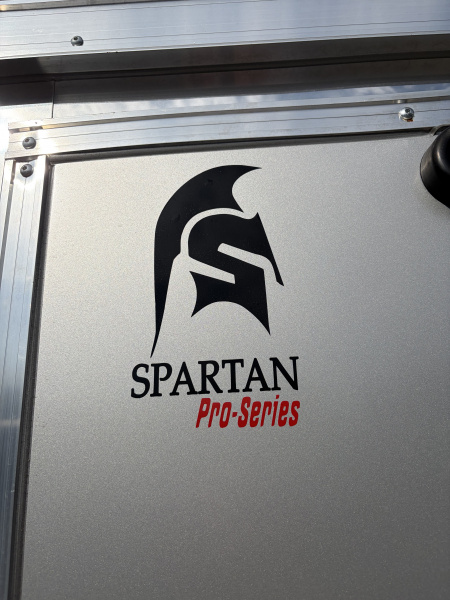 New 2026 Spartan 7X16 Enclosed Trailer, 10K GVWR, Pro Series, PolyCor, StableDeck, 7' Interior