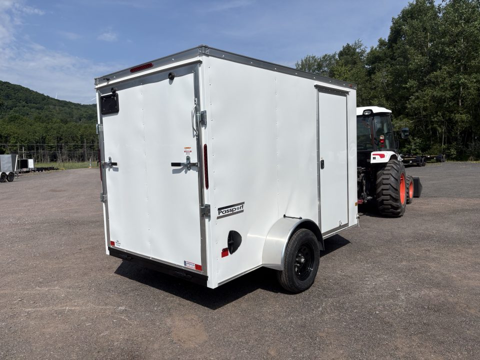 New 2026 Haulmark 6x10 6'6" Interior Passport Deluxe Cargo / Enclosed Trailer with Ramp Door