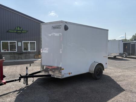 New 2026 Haulmark 6x10 6'6" Interior Passport Deluxe Cargo / Enclosed Trailer with Ramp Door