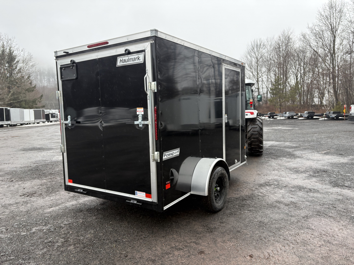 New 2026 Haulmark 6x10 6'6" Interior Passport Deluxe Cargo / Enclosed Trailer with Ramp Door