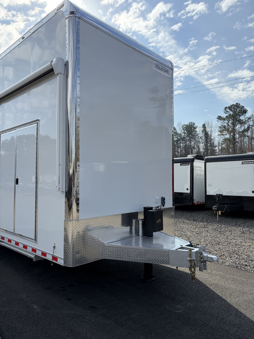 New 2026 Haulmark EDGE 28 Aluminum Stacker Enclosed Race Trailer, PRI Race Package