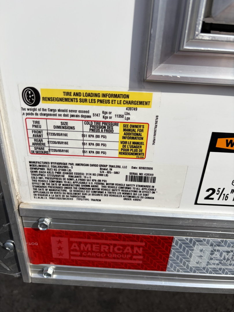 New 2026 Haulmark EDGE 28 Aluminum Stacker Enclosed Race Trailer, PRI Race Package