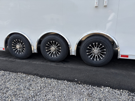 New 2026 Haulmark EDGE 28 Aluminum Stacker Enclosed Race Trailer, PRI Race Package