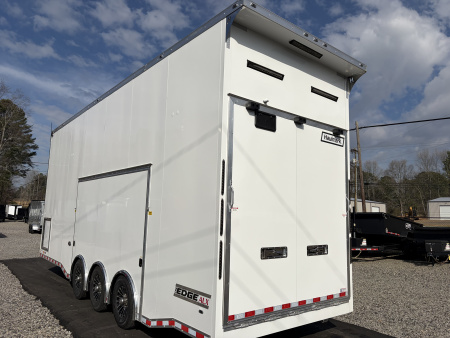 New 2026 Haulmark EDGE 28 Aluminum Stacker Enclosed Race Trailer, PRI Race Package