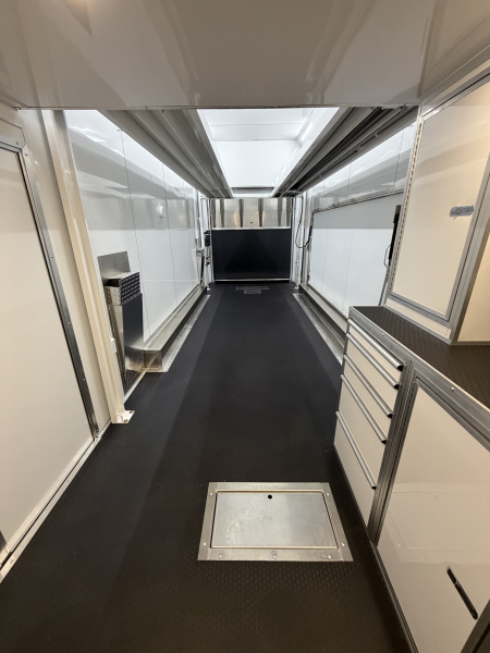 New 2026 Haulmark EDGE 28 Aluminum Stacker Enclosed Race Trailer, PRI Race Package