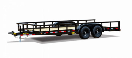 New 2026 Big Tex Trailers 10PI-20BK4HDIR 7X20 TA Landscape Trailer