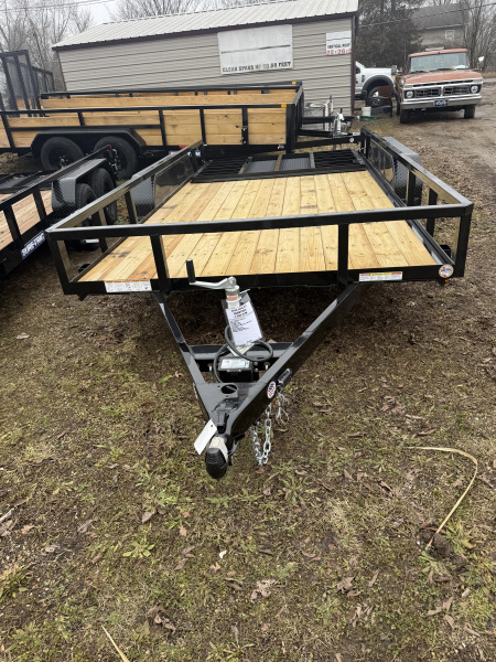 New 2026 Sure-Trac 7X14 7K Landscape Trailer