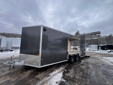New 2026 High Country 8.5x20+3ft V-Nose - Escape Door / 7' interior height/ Ext. tongue - 9990gvw