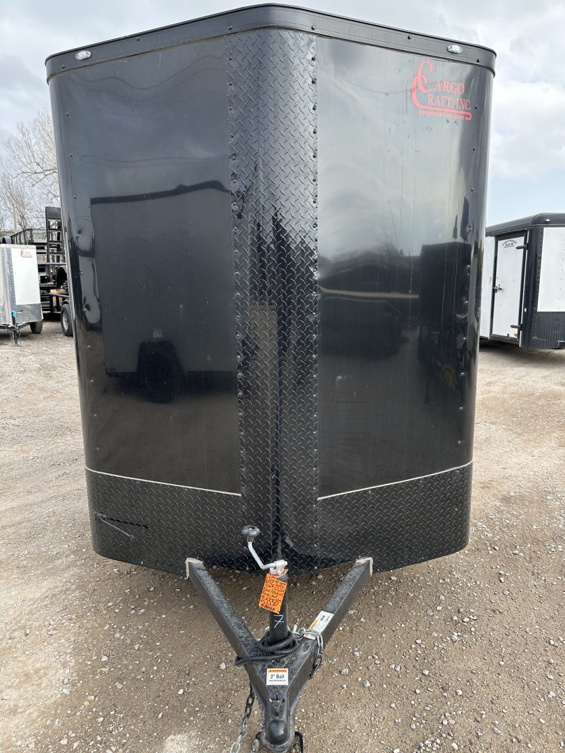 New 2026 Cargo Craft 6'x12'x6'6" Elite V Nose with ramp door Cargo / Enclosed Trailer