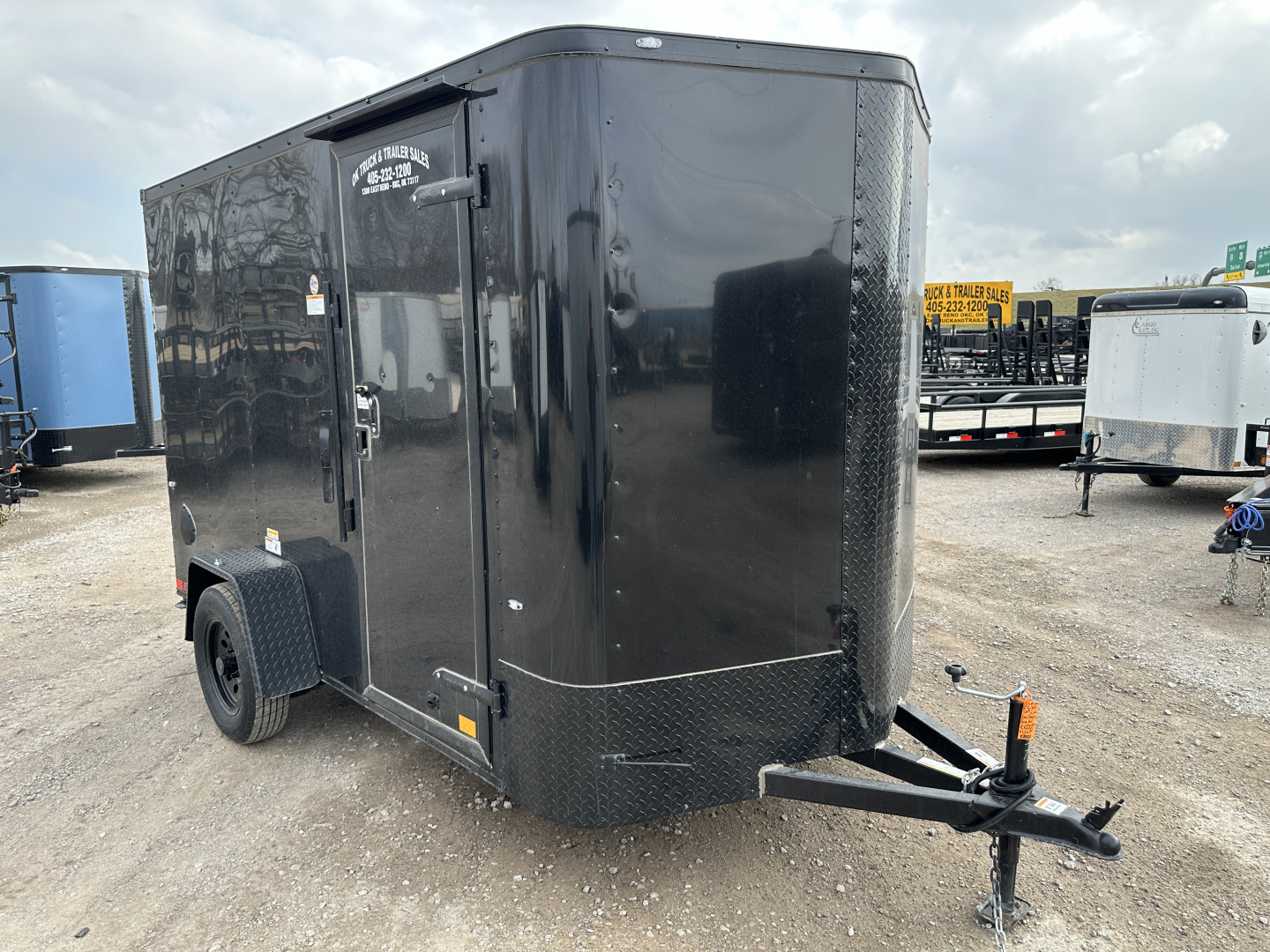 New 2026 Cargo Craft 6'x12'x6'6" Elite V Nose with ramp door Cargo / Enclosed Trailer