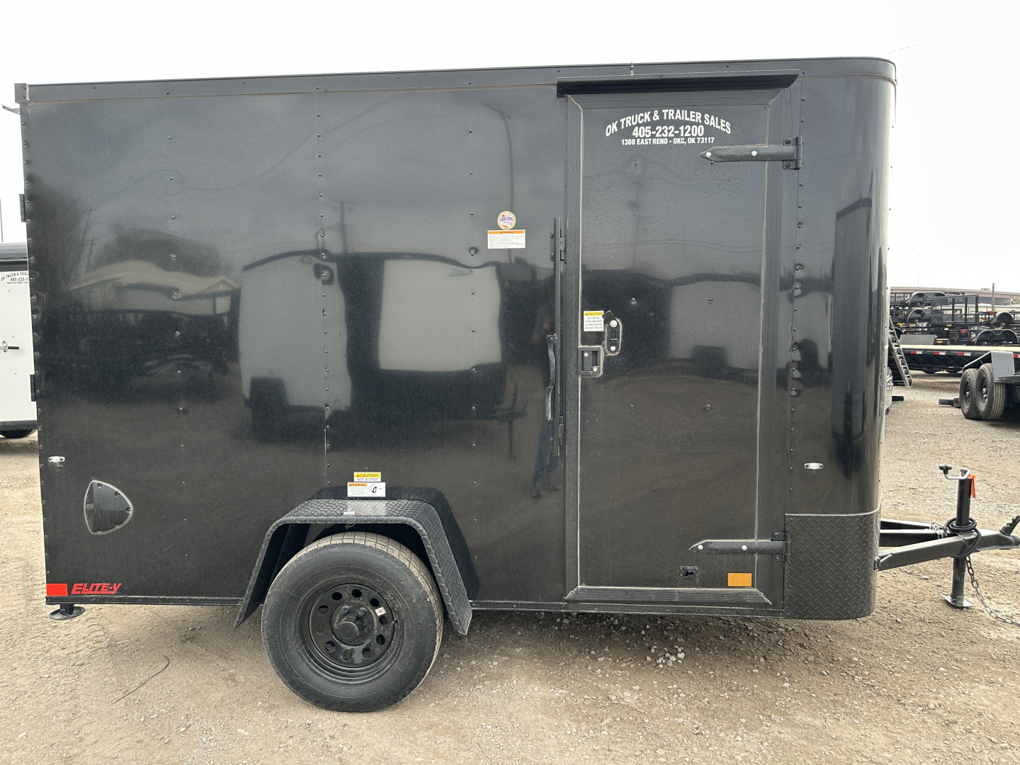 New 2026 Cargo Craft 6'x12'x6'6" Elite V Nose with ramp door Cargo / Enclosed Trailer