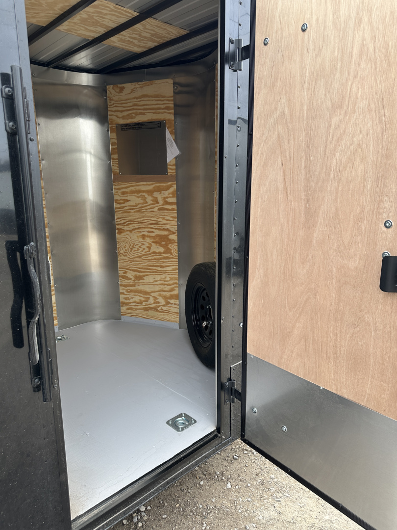 New 2026 Cargo Craft 6'x12'x6'6" Elite V Nose with ramp door Cargo / Enclosed Trailer