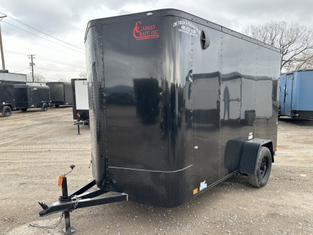 New 2026 Cargo Craft 6'x12'x6'6  Elite V Nose with ramp door Cargo / Enclosed Trailer