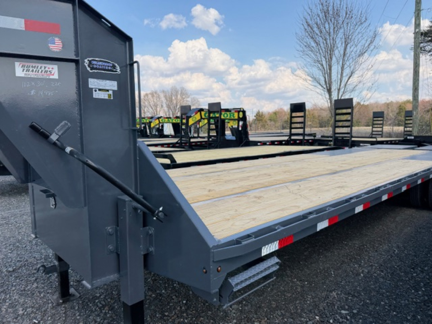 New 2026 Triple Crown Trailers 25+5 deckover gooseneck Deckover Trailer