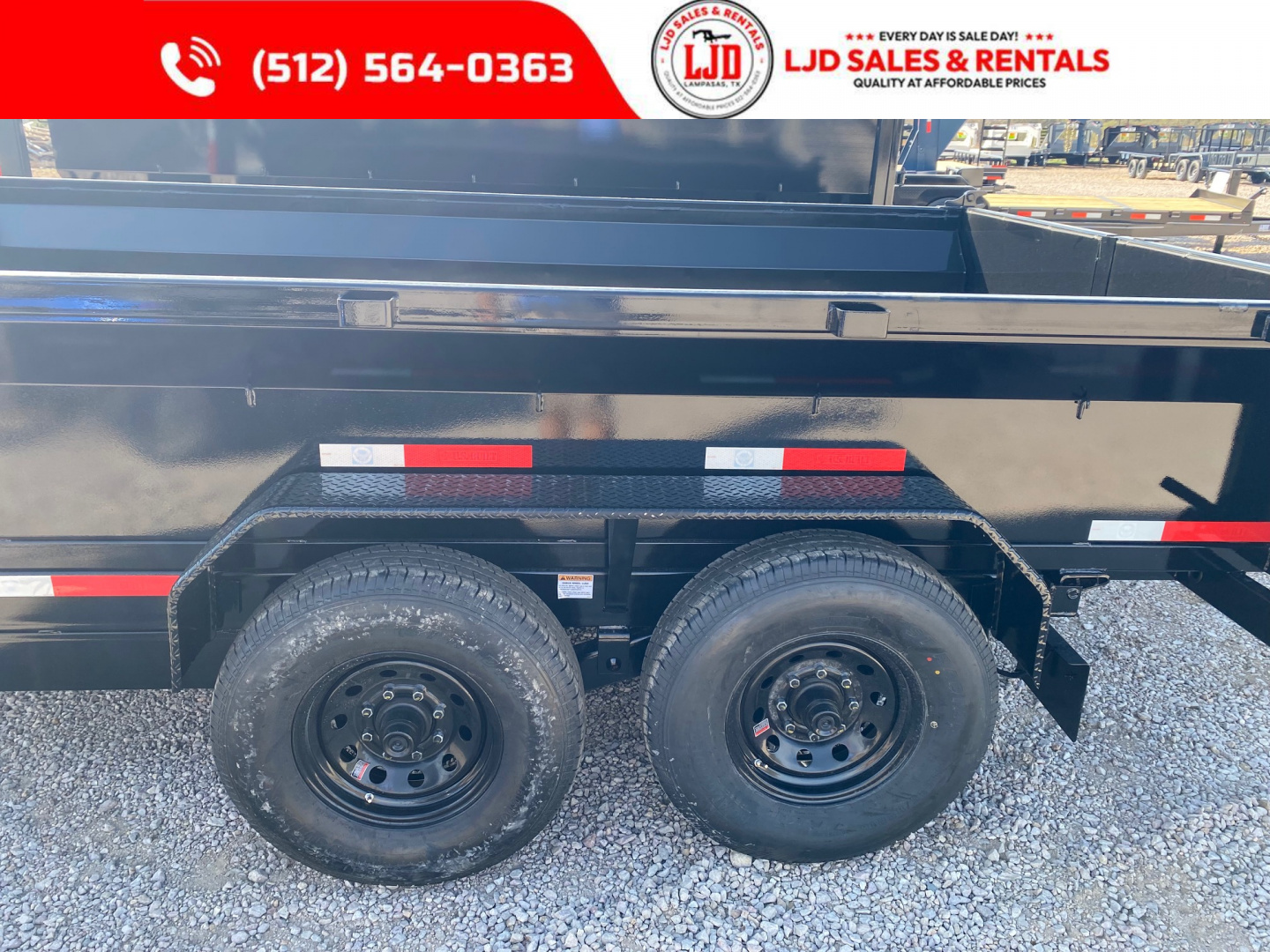 New 2026 - US Built - 7' X 14' 2' - Dump Trailer