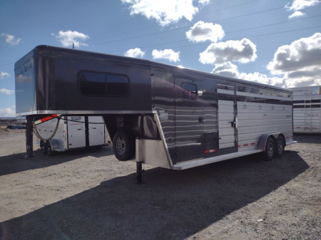 New 2026 Trails West Santa Fe 24' Stock Combo Trailer