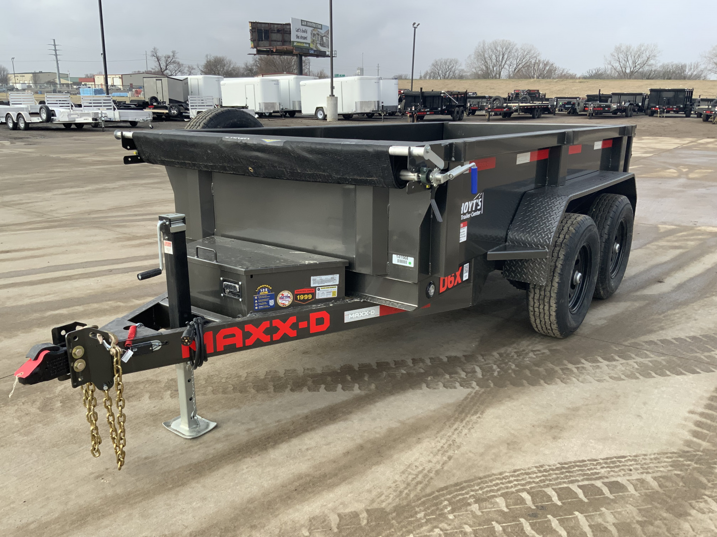 New 2026 MAXX-D D6X 60 x 10 Dump Trailer
