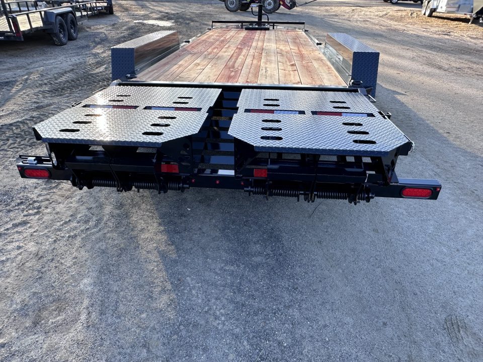 New 2026 BWISE EF 20' Equipment Trailer 15K GVW Full with ramps