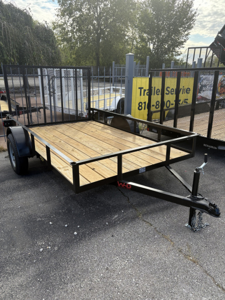 New 2026 WD SA 77" X 10 ECONO Utility Trailer