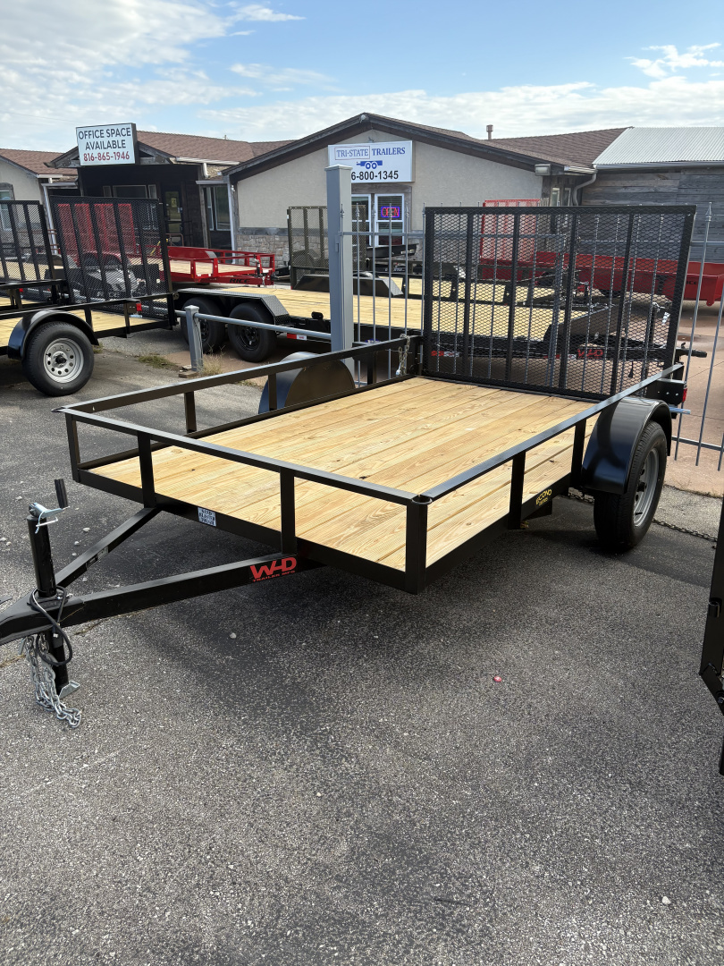 New 2026 WD SA 77" X 10 ECONO Utility Trailer