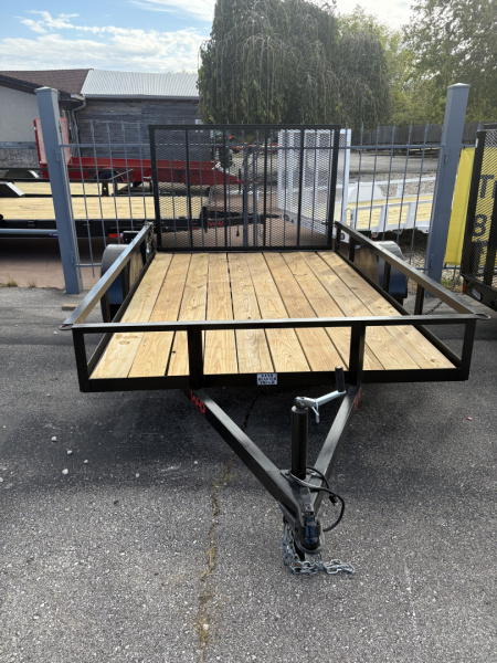 New 2026 WD SA 77" X 10 ECONO Utility Trailer