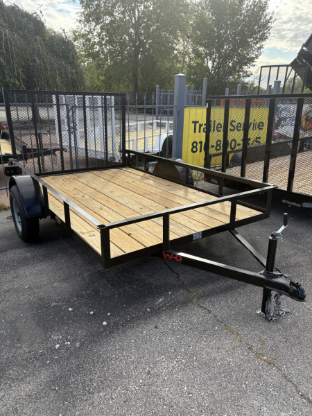 New 2026 WD SA 77" X 10 ECONO Utility Trailer