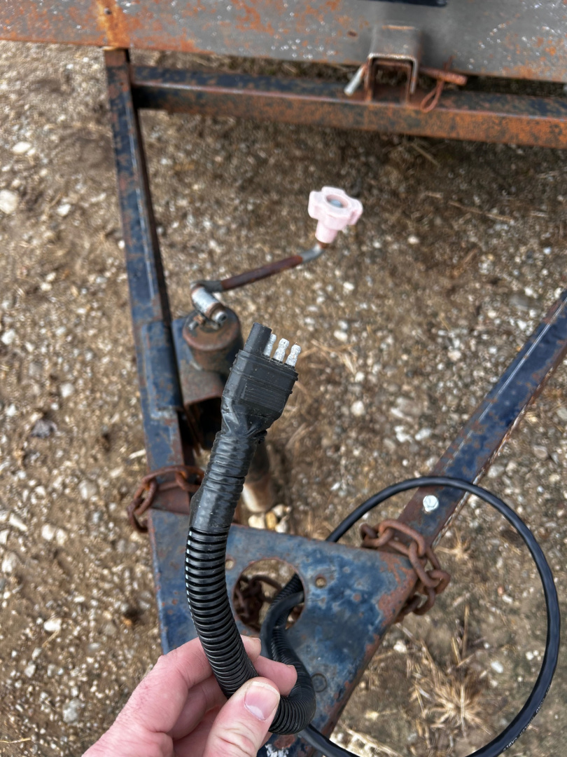 Used 2004 H&H Trailers 5X10 TILT Utility Trailer