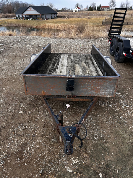 Used 2004 H&H Trailers 5X10 TILT Utility Trailer