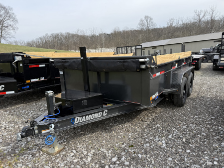New 2026 Diamond C Trailers MDT 206 12X77 Dump Trailer