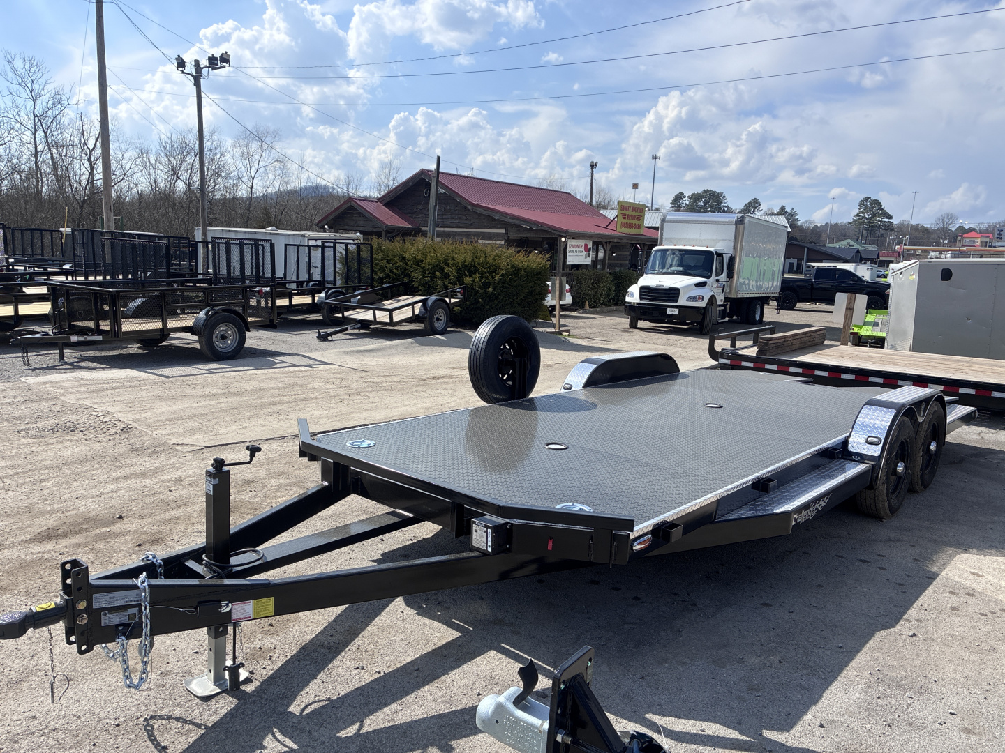 New 2026 102 Ironworks 10K 20FT STATIONARY Car Hauler