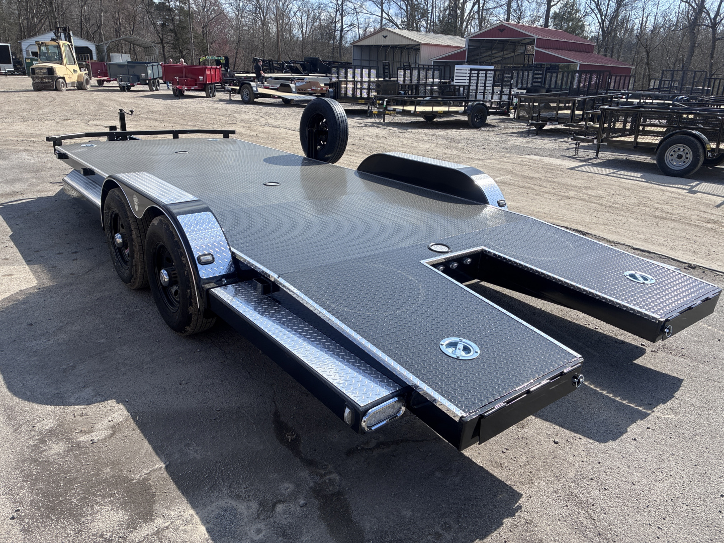 New 2026 102 Ironworks 10K 20FT STATIONARY Car Hauler